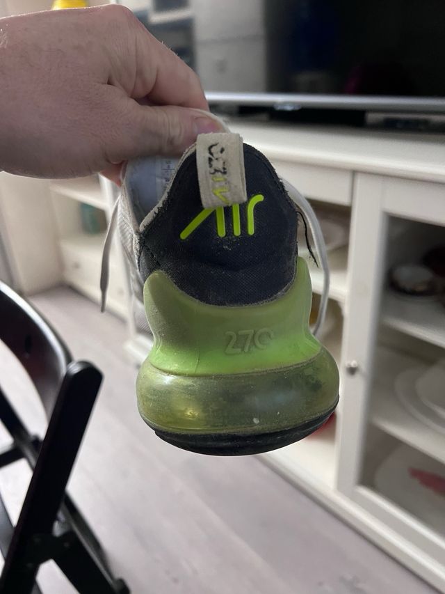 Zapatillas Nike Air Max 270 Blancas y Verdes