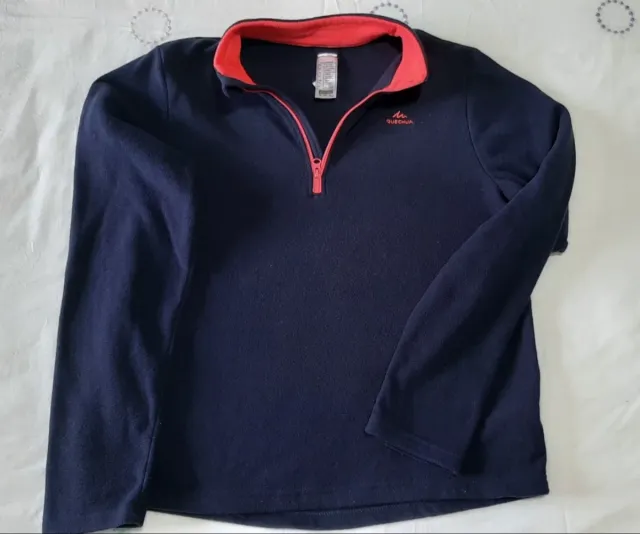 Abrigo niña Quechua azul