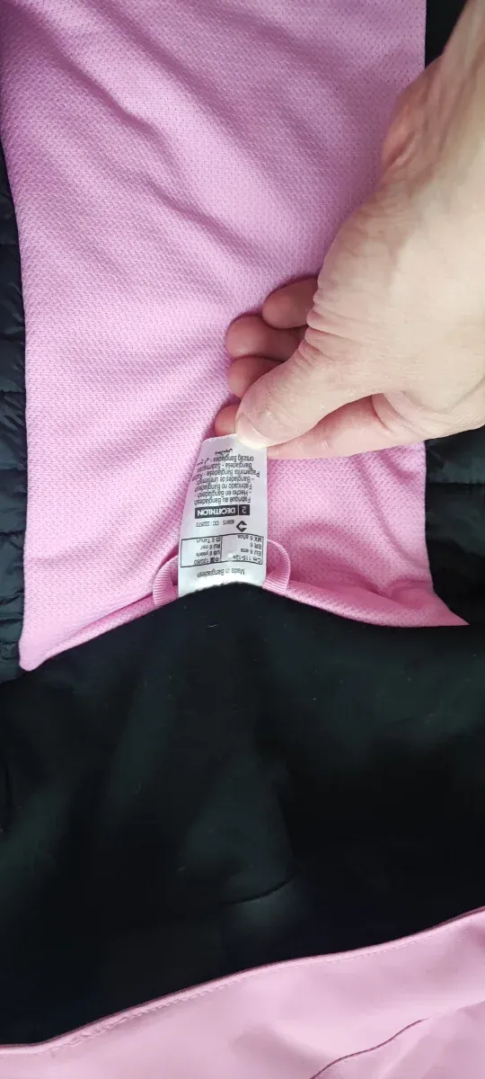 Chaqueta de nieve para niña