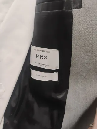 Americana gris Mango Talla M