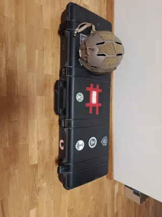 Maleta de transporte para réplicas