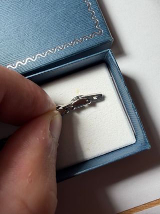 Bracciale Acciaio e Ceramica Nuovo