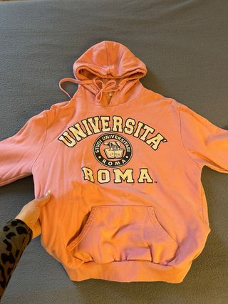 Felpa vintage rosa