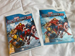 Marvel Super Heroes 3D Nintendo Wii como nuevo