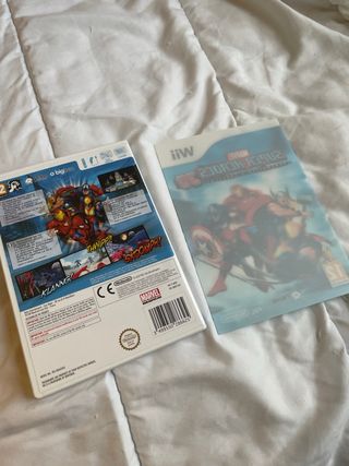 Marvel Super Heroes 3D Nintendo Wii como nuevo