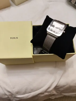 Reloj Tous Plata y Blanco Descatalogado