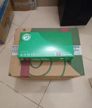 Pack 10 Cajas Guantes Nitrilo Desechables XL.