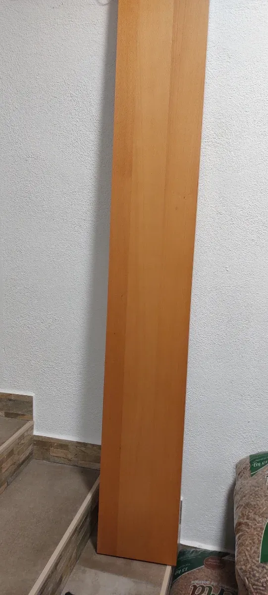 Scaffale in legno marrone 190cm