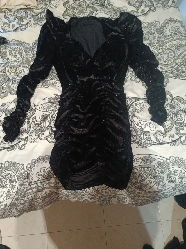 Vestido Negro Invierno