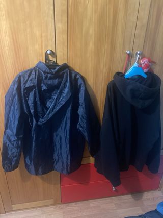 Impermeable Effea e suadoiro H&M talla S/M