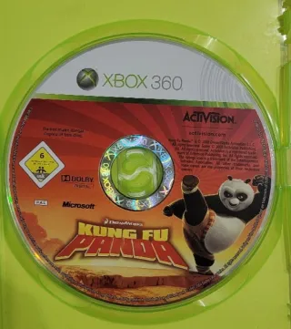 Xbox 360 Kung Fu Panda Juego