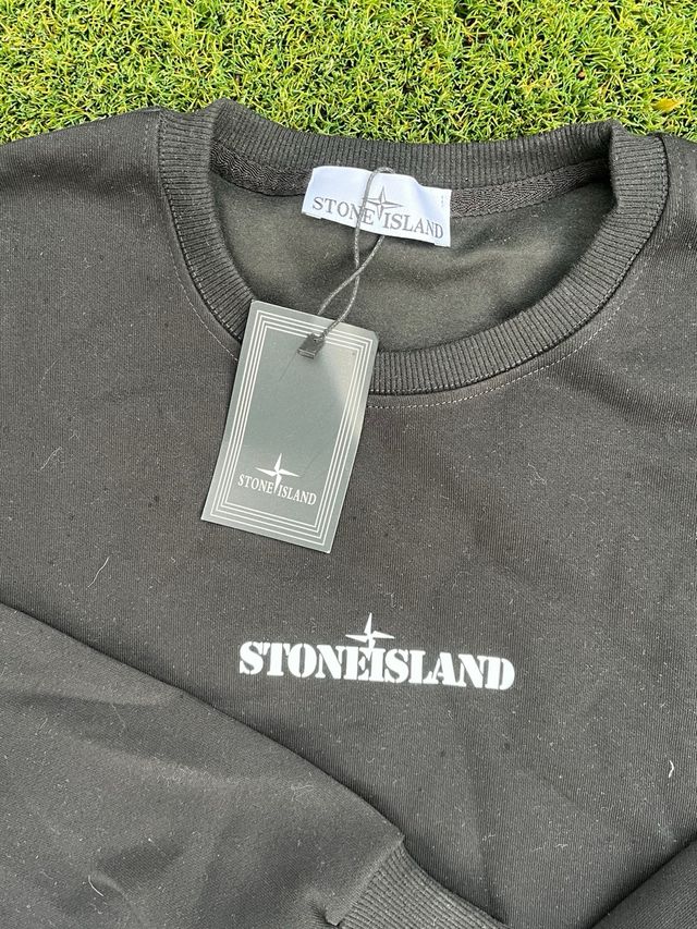 Sudadera Stone Island Negra