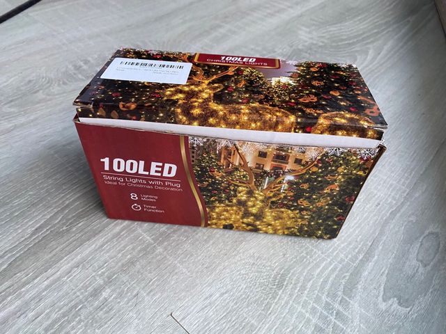 Luci LED per Natale 10m Multicolore