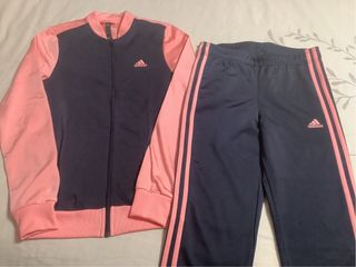 Chándal Adidas niña azul y rosa