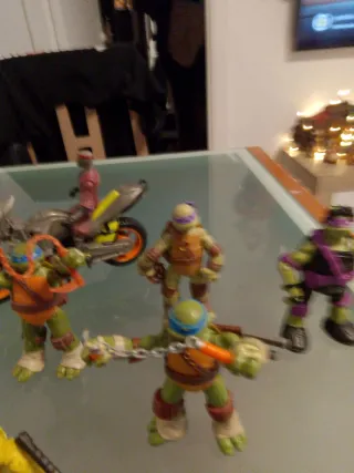 Lote Figuras Tortugas Ninja