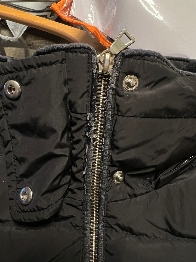 Abrigo Zara Mujer Talla S Negro