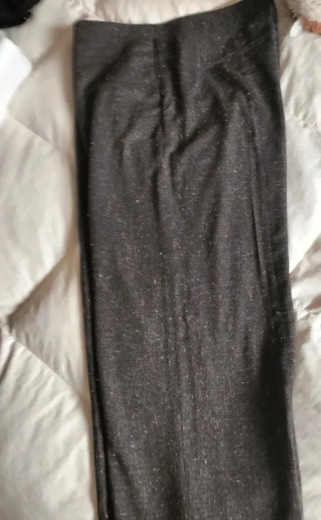 Pantalón Zara Mujer marrón con jas Talla XL