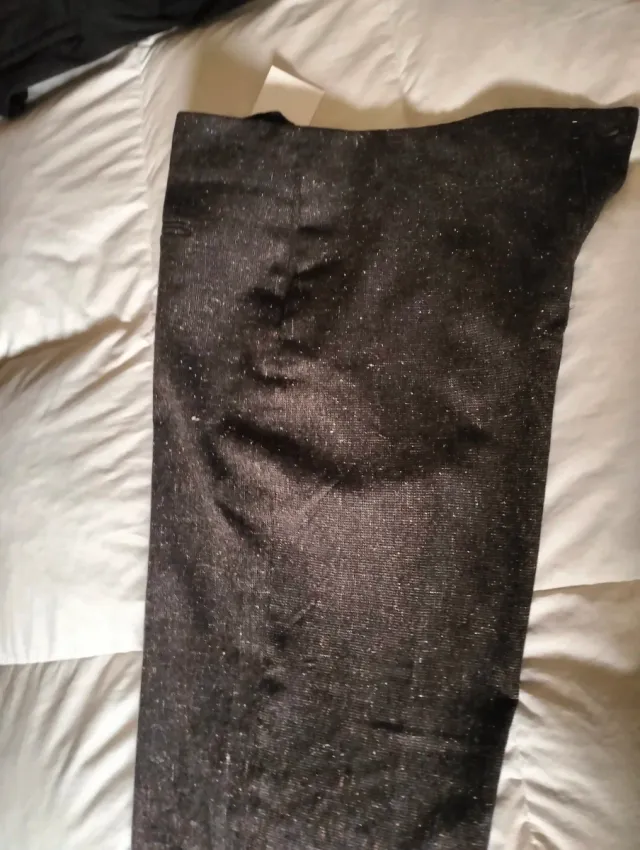 Pantalón Zara Mujer marrón con jas Talla XL