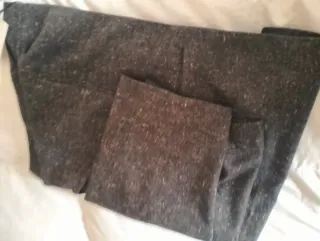 Pantalón Zara Mujer marrón con jas Talla XL