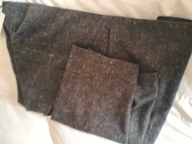 Pantalón Zara Mujer marrón con jas Talla XL