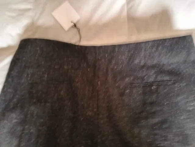 Pantalón Zara Mujer marrón con jas Talla XL