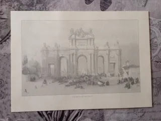 4 láminas de Madrid