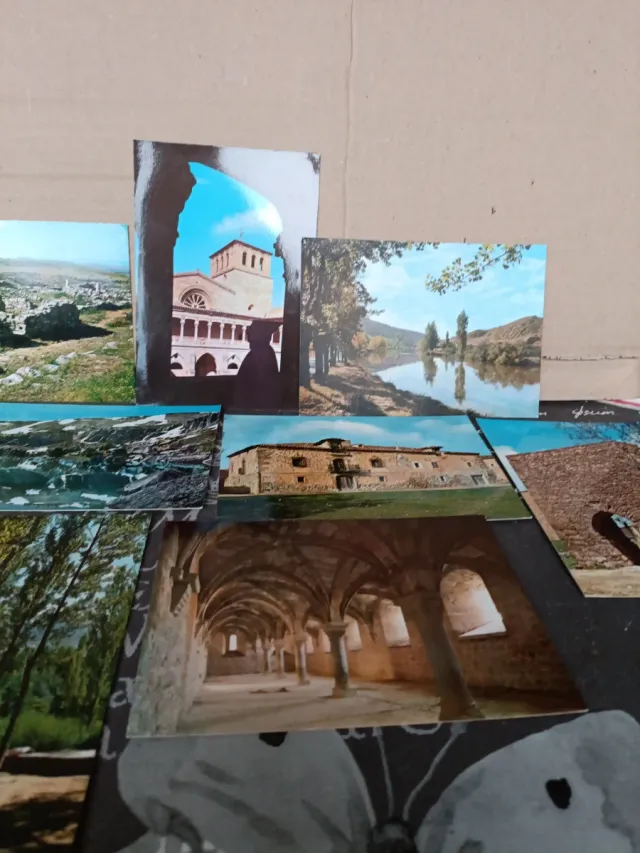 14 cartoline postali antiche di Soria, anni 60/70