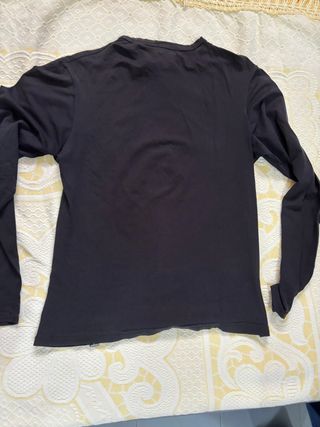 Maglia Sottotono nera con paillettes