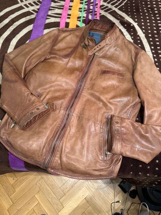 Casaca Piel Massimo Dutti Talla 40