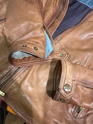 Casaca Piel Massimo Dutti Talla 40