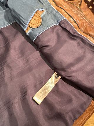 Casaca Piel Massimo Dutti Talla 40