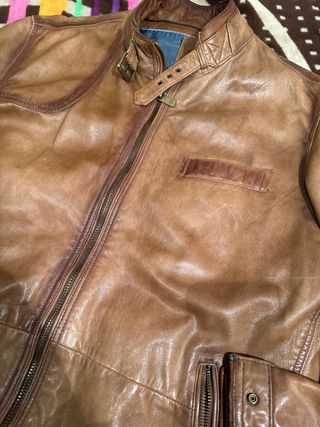 Casaca Piel Massimo Dutti Talla 40