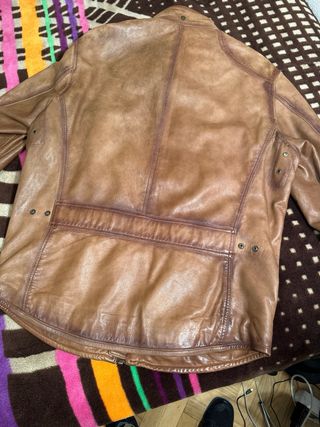 Casaca Piel Massimo Dutti Talla 40