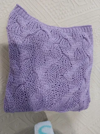 Jersey mujer malva t.42 , made in Italy