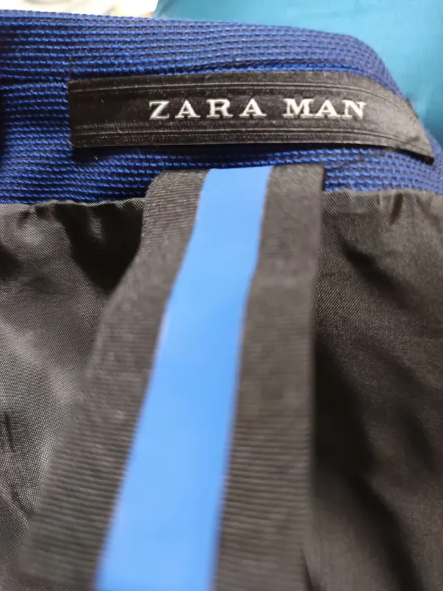 Americana Zara Azul Talla M