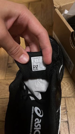 Zapatillas Asics Negras