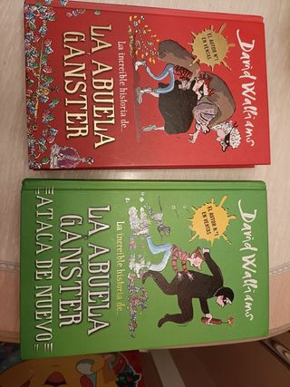 Libros “La abuela Ganster”.