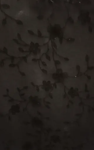 Blusa negra con detalles brillantes