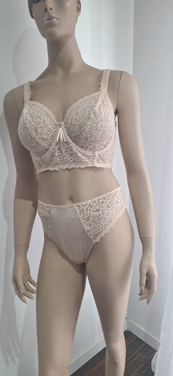Conjunto lencería Prima Donna Beige