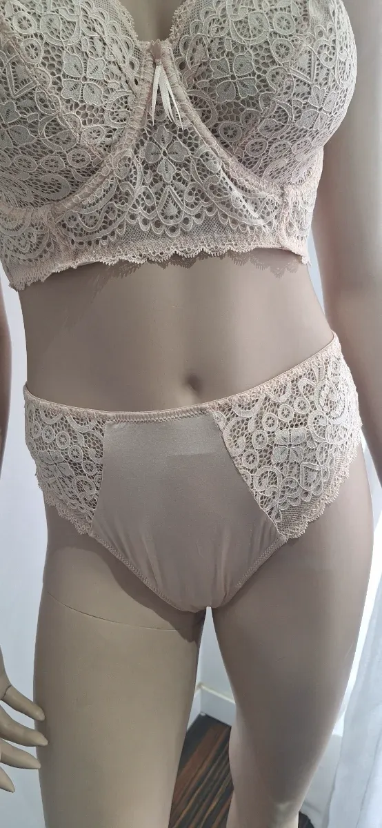 Conjunto lencería Prima Donna Beige