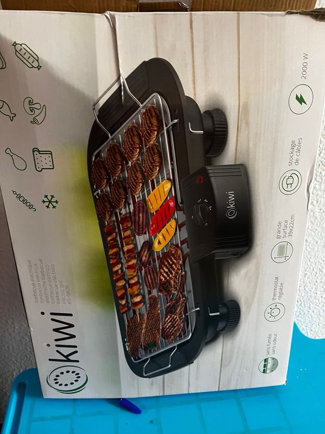 Grelhador Elétrico Barbacoa Kiwi KG-5808
