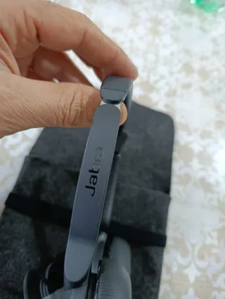 Cuffie nere con custodia