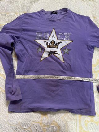 Maglietta Inverso donna manica lunga con stella