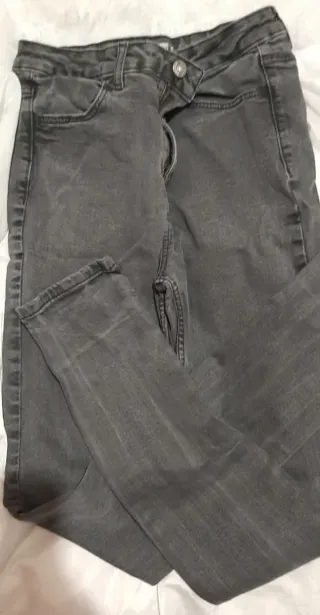 Jeans Kiabi Slim taglia 40 italiana Grigio