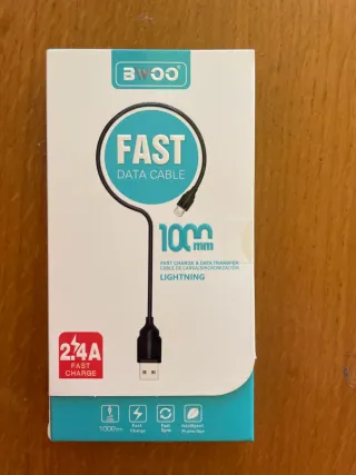 Cavo BWOO Lightning iPhone iPad 2.4A carica rapida