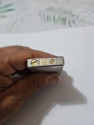 2 Accendini Vintage Argento e Oro