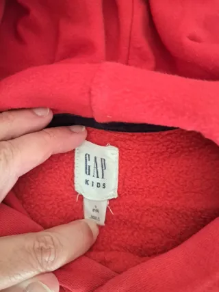 Sudadera Gap Roja con Logo