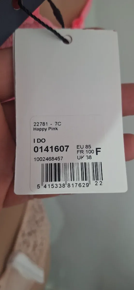 Sujetador encaje rosa Prima Donna