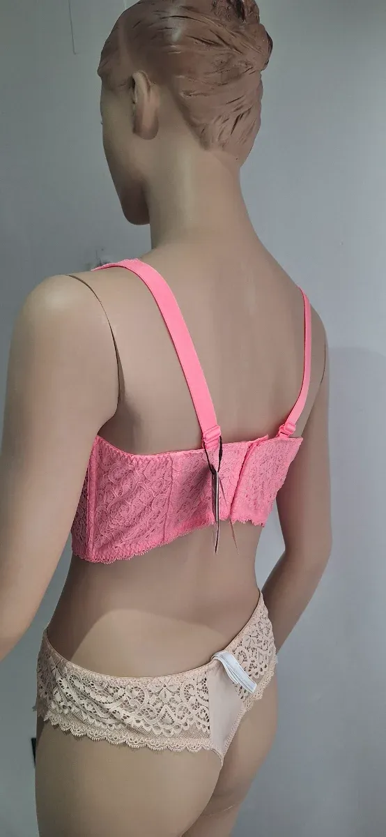 Sujetador encaje rosa Prima Donna