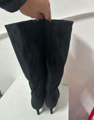 Stivali donna neri tacco tg 39 nuovo